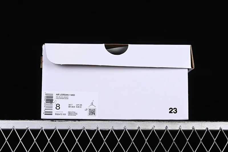 All categories Air Jordan Jordan series basketball shoes Air Jordan 1 Mid Air Jordan 1 Mid AJ1 Joe 1 light tan toe Chinese culture casual sneakers BQ6472-103